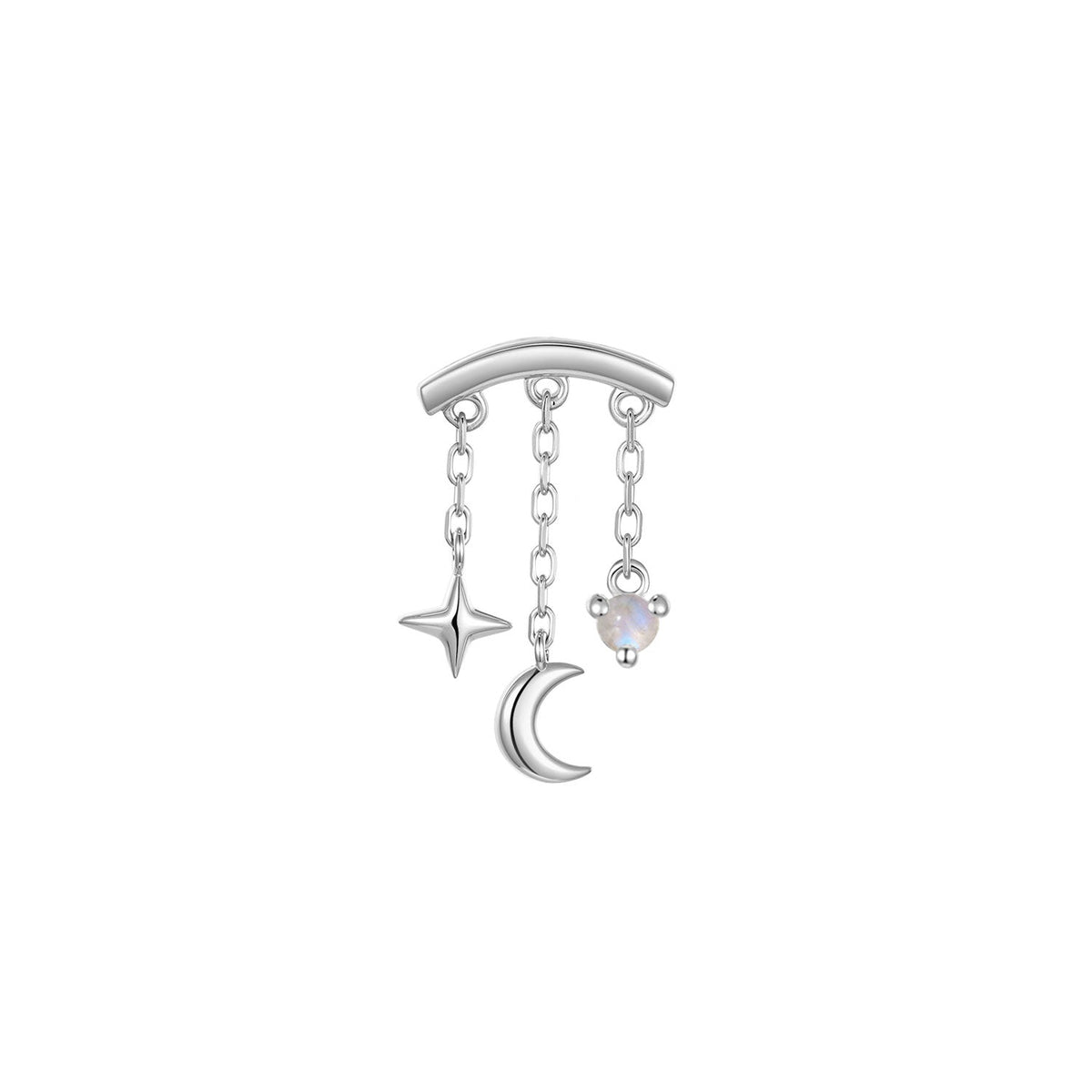 Modern Mood Bar End - Cassiopeia Cabochon Gemstone, supplier photo 2