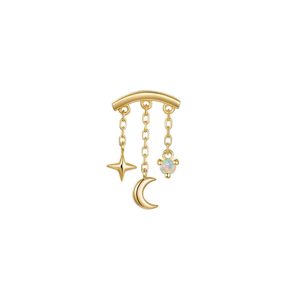 Modern Mood Bar End - Cassiopeia Cabochon Gemstone, supplier photo 7